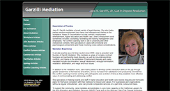 Desktop Screenshot of garzillimediation.com